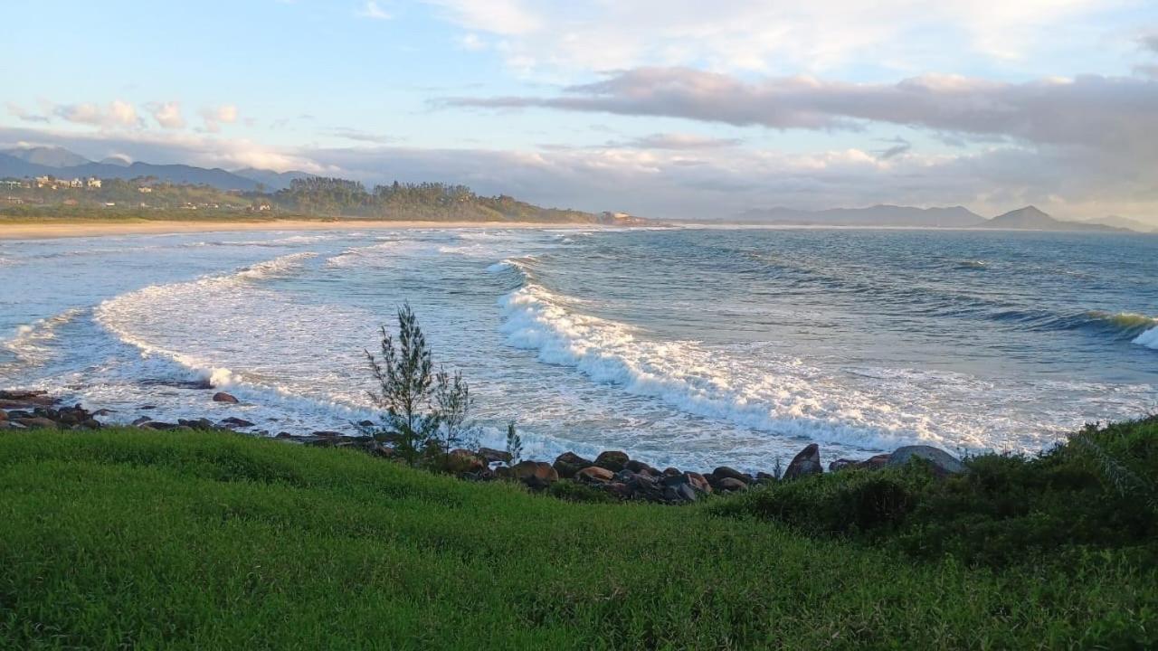 Apartamento Com Piscina - Garopaba - Praia Da Gamboa Esterno foto