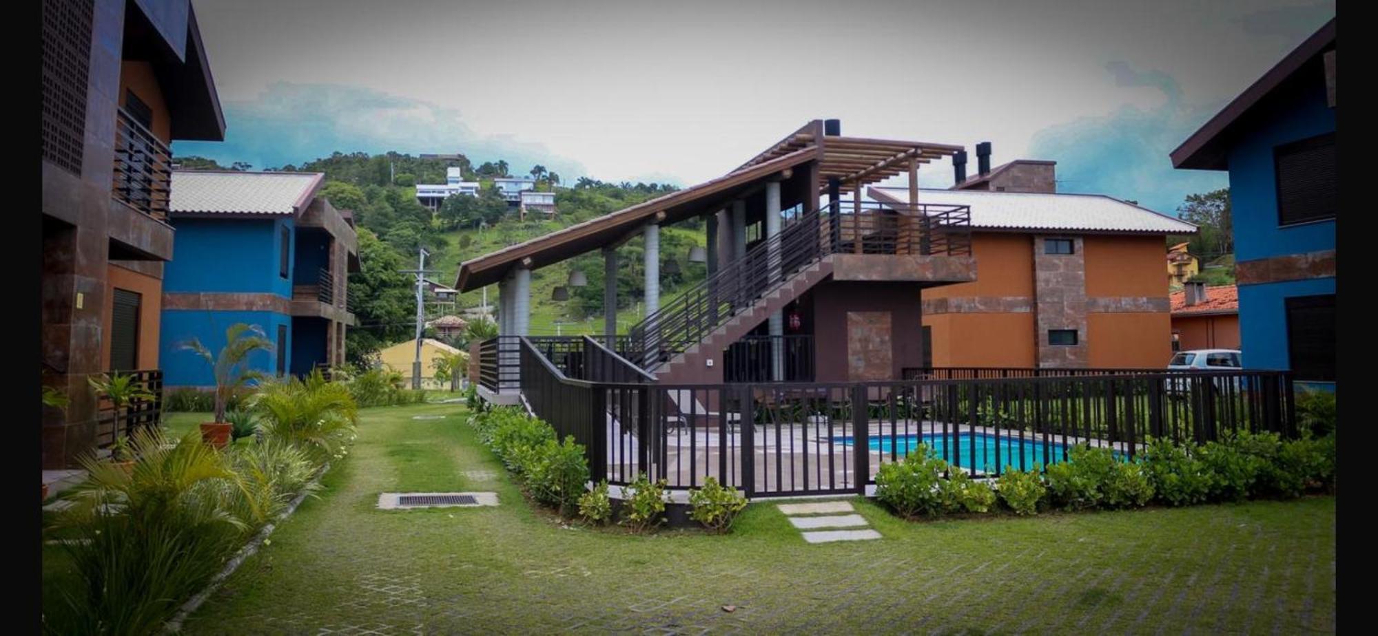 Apartamento Com Piscina - Garopaba - Praia Da Gamboa Esterno foto